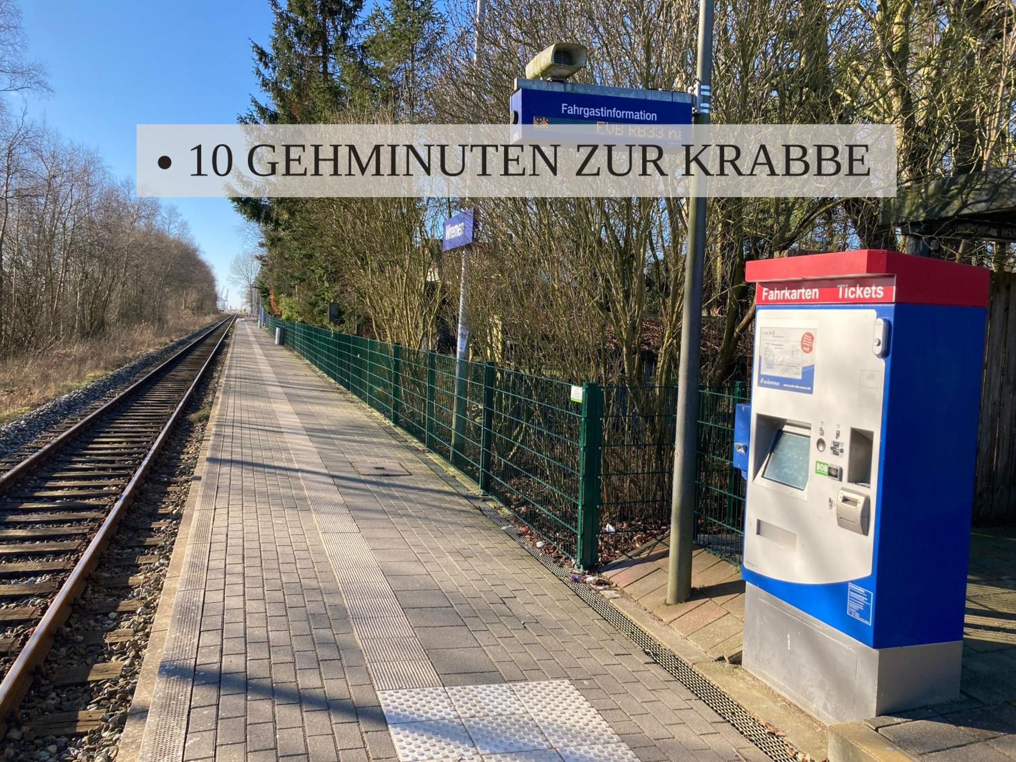 Haus Krabbe Zimmer Ohne Kueche, Fuer 1-2 Personen, Doppelbett, Zentral Gelegen Zwischen Cuxhaven Und Bremerhaven, Hunde Kostenfrei Willkommen, Kostenfreier Parkplatz Wremen Εξωτερικό φωτογραφία
